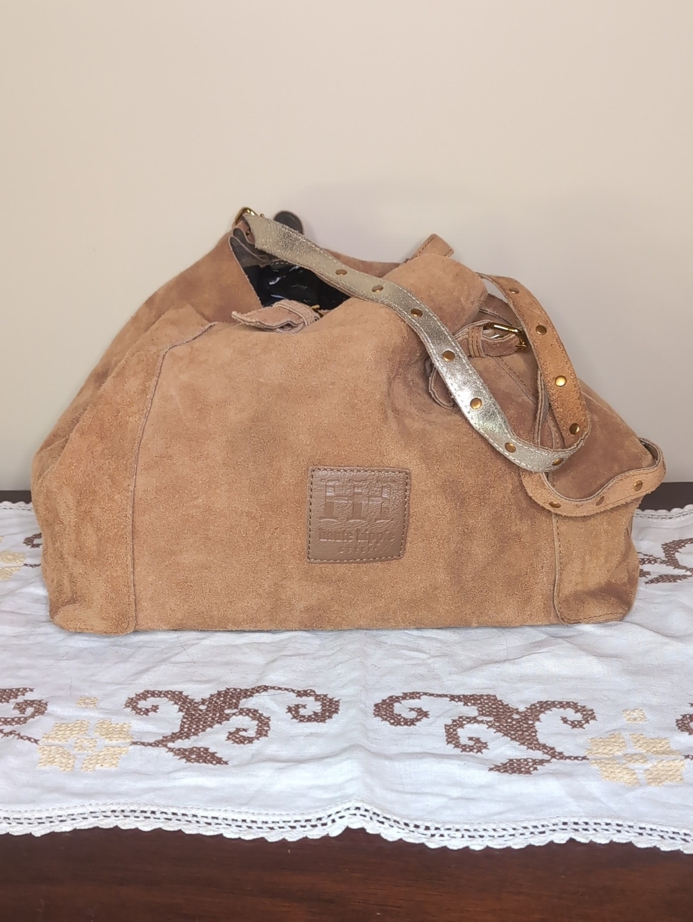 Large Haute Hippie All Leather Tote Bag